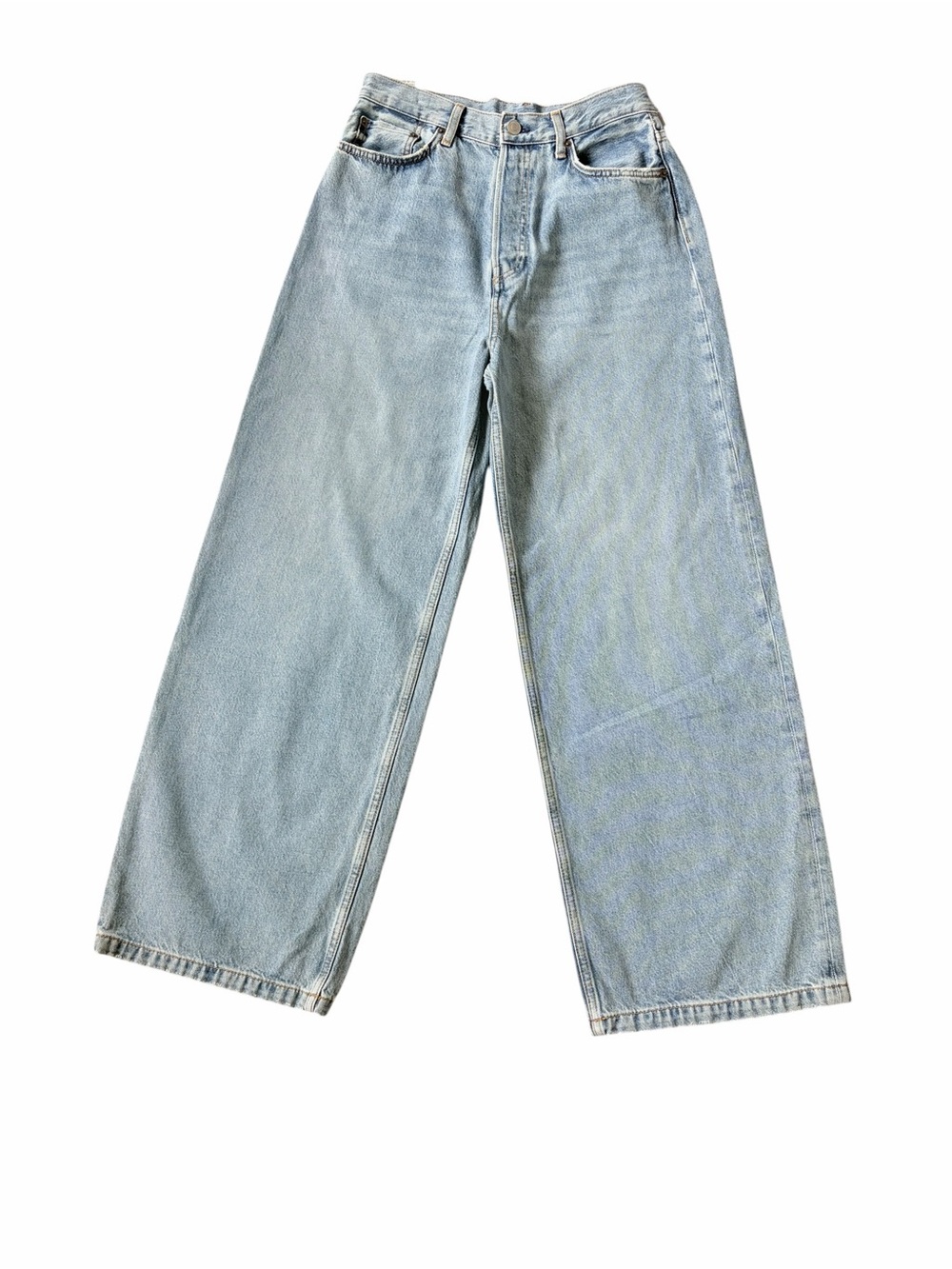 COS Light Blue Wide Leg Jeans